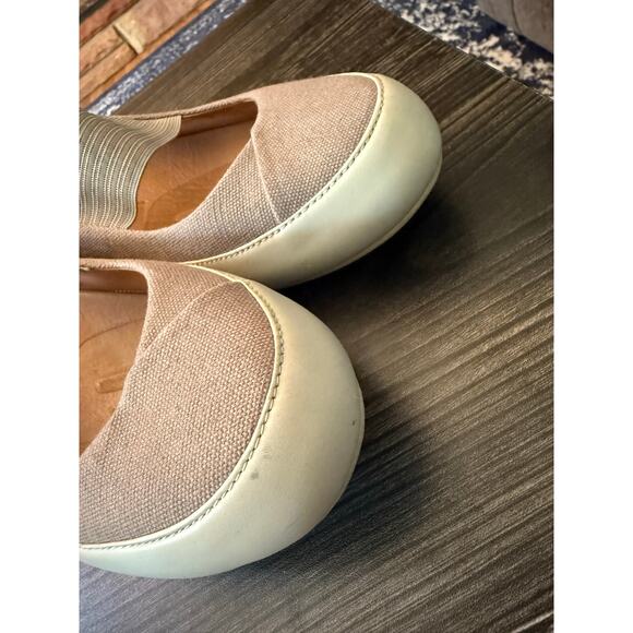 Fit Flop Due Canvas Mary Jane Flat Sz. 39 - Picture 7 of 9
